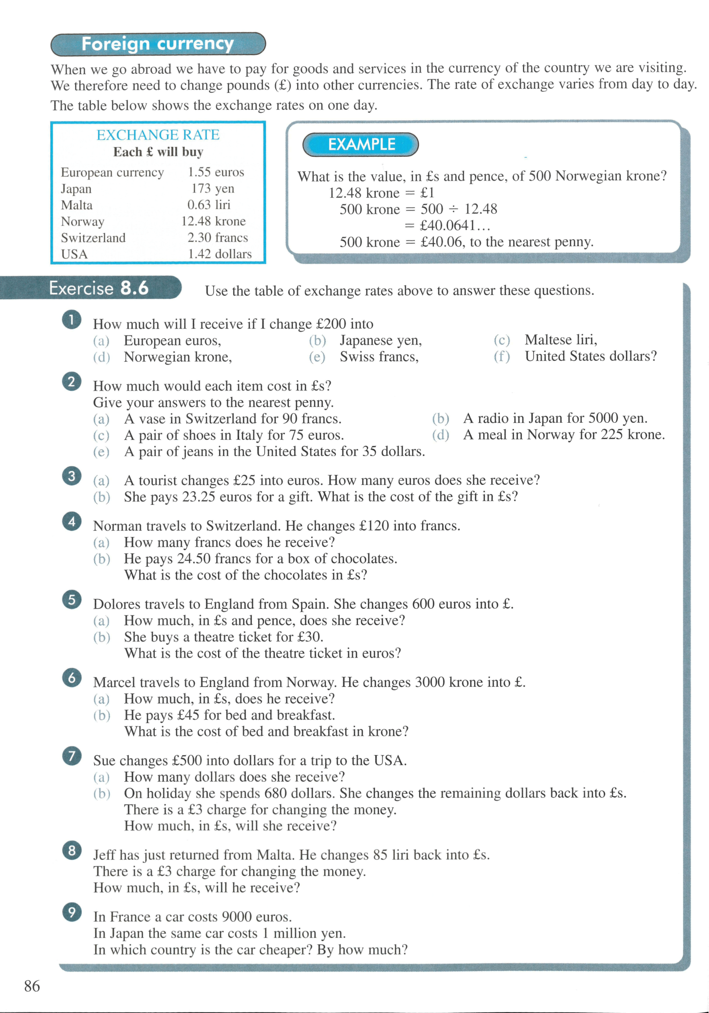 Mathematics for AQA GCSE FOUNDATION TIER